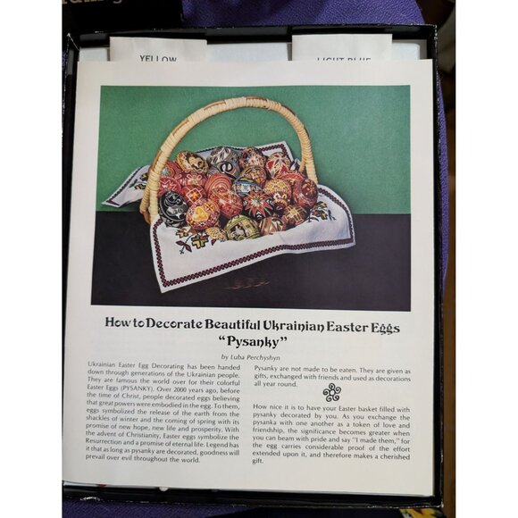 Lubas Ukrainian Easter Egg Decorating Kit - Picture 3 of 8